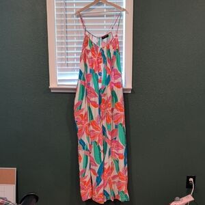 Colorful Floral Maxi Dress